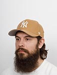 Бейсболка 47 BRAND арт. B-MVPSP17WBP-QLA New York Yankees MLB (светло-коричневый)